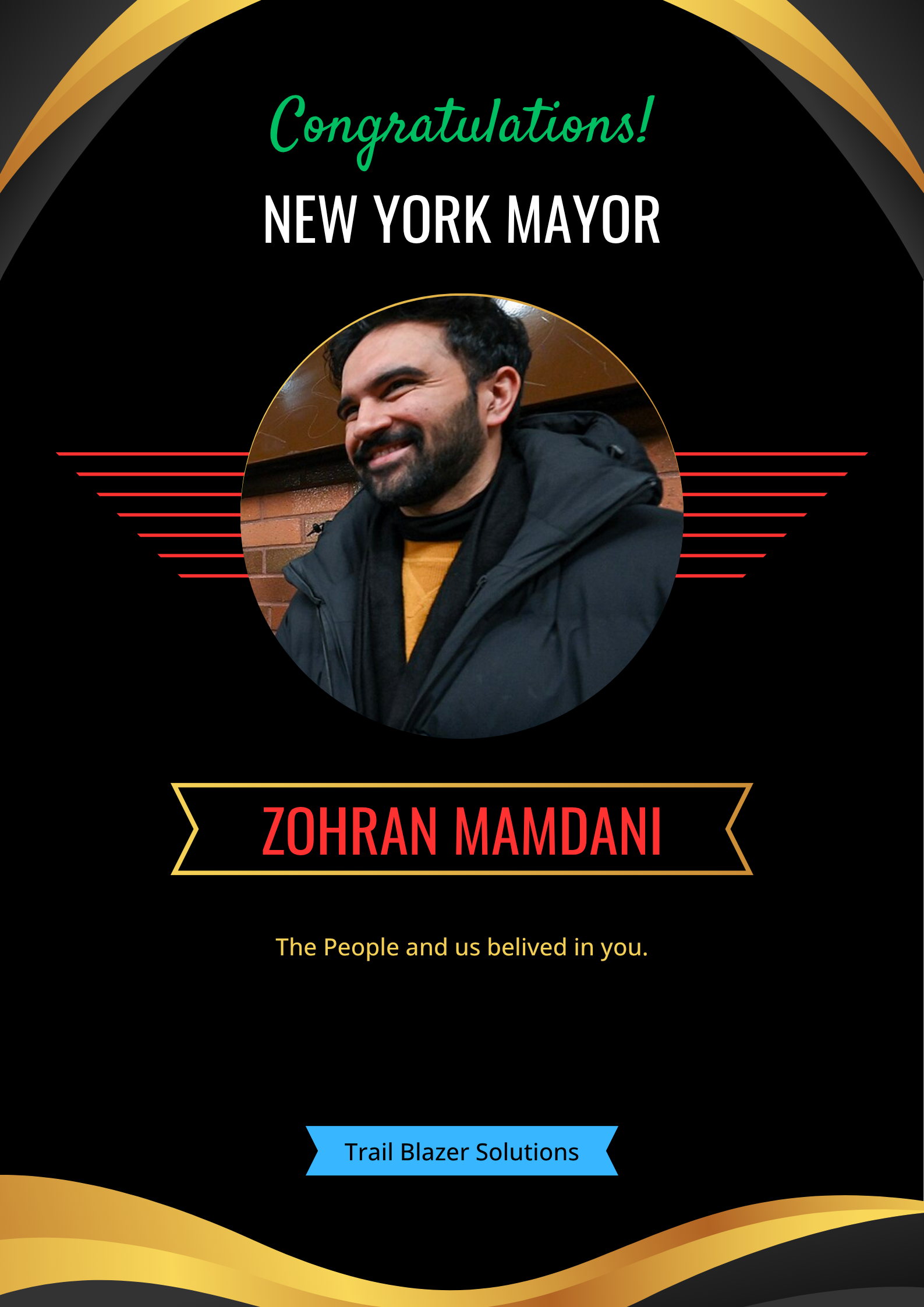 Zohran Mamdani-The First Muslim Mayor of New York